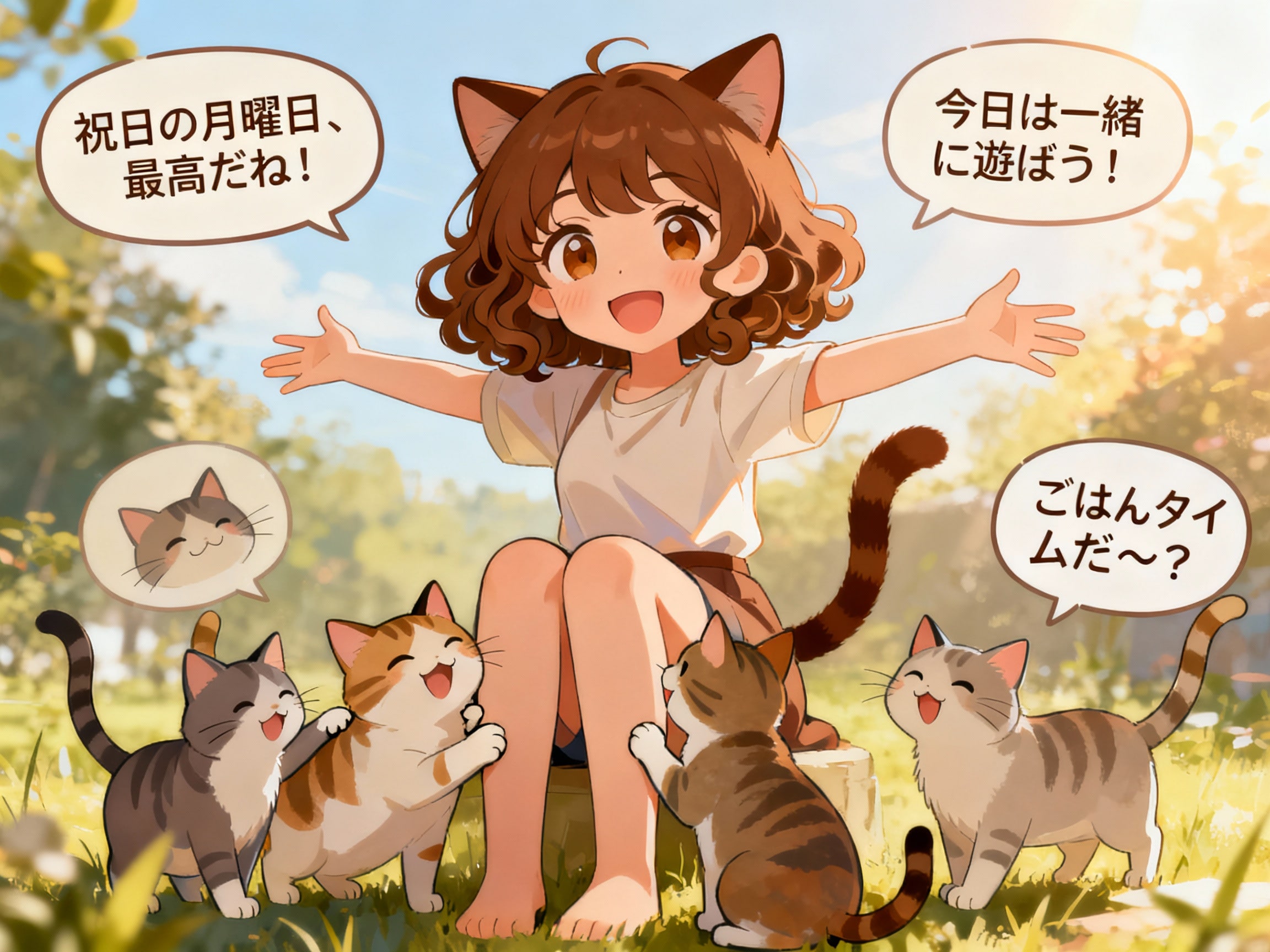 祝日な月曜日 | の人気AIイラスト・グラビア