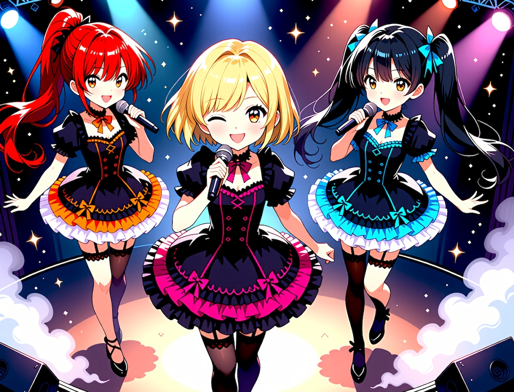 地下アイドル3人組2