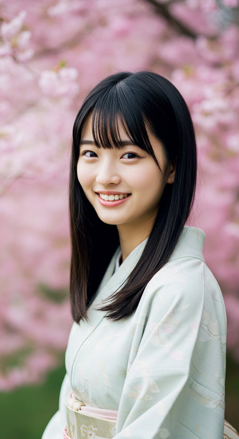 和装女子　ImageFX土産
