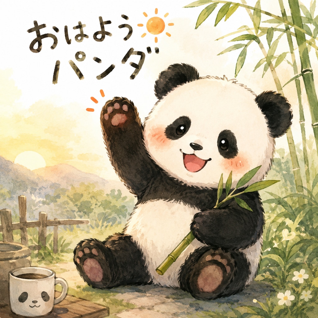 おはようパンダ土曜日