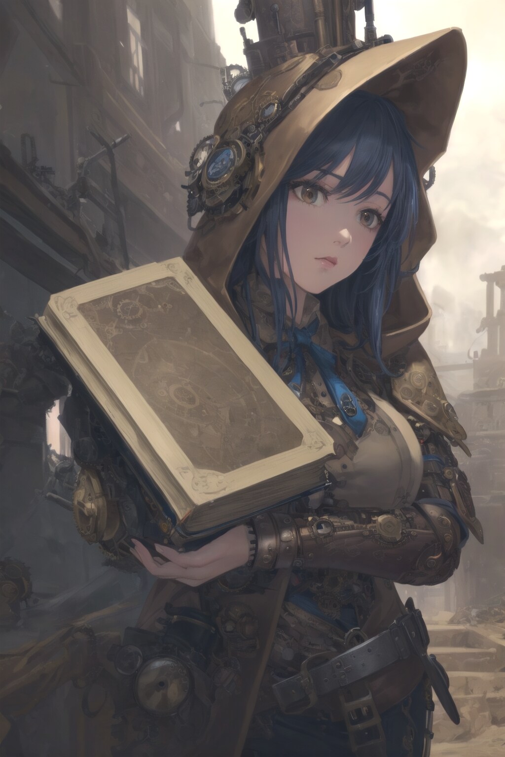 スチームパンク+魔導士
