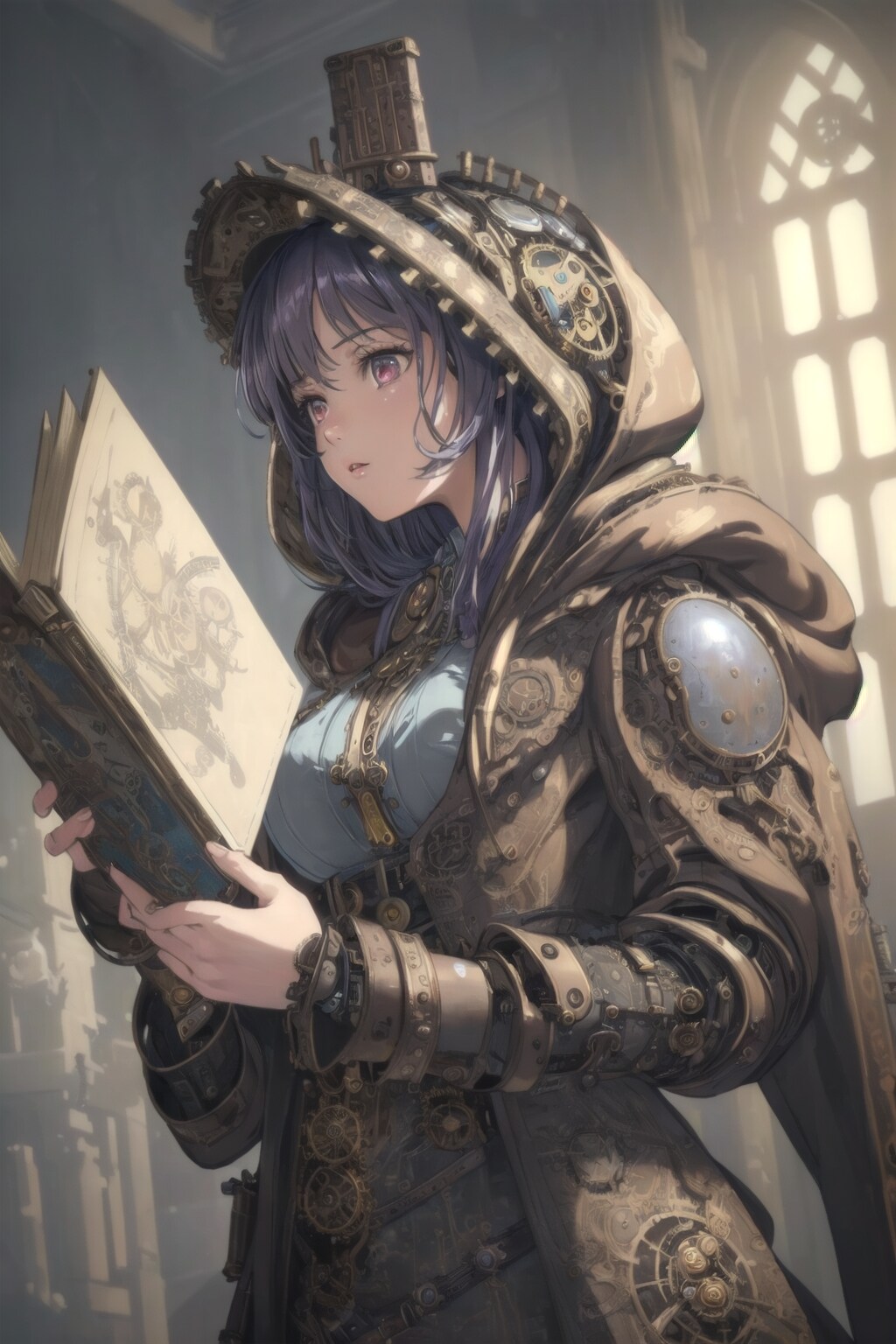 スチームパンク+魔導士