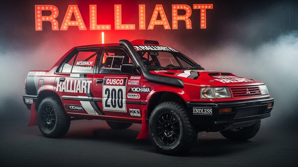 ラリーアートランサーフィオーレラリーカー