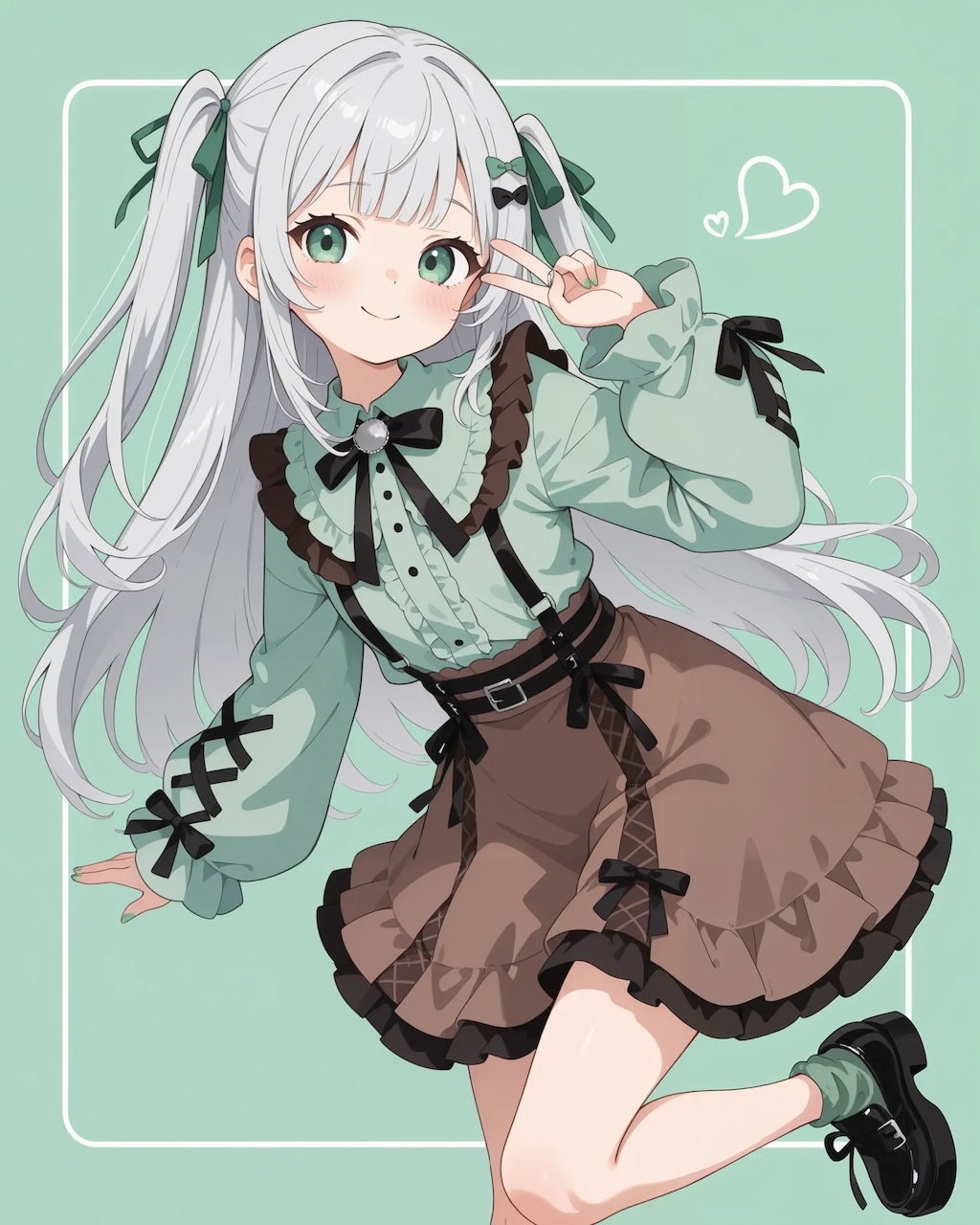 チョコミントな地雷系お嬢様