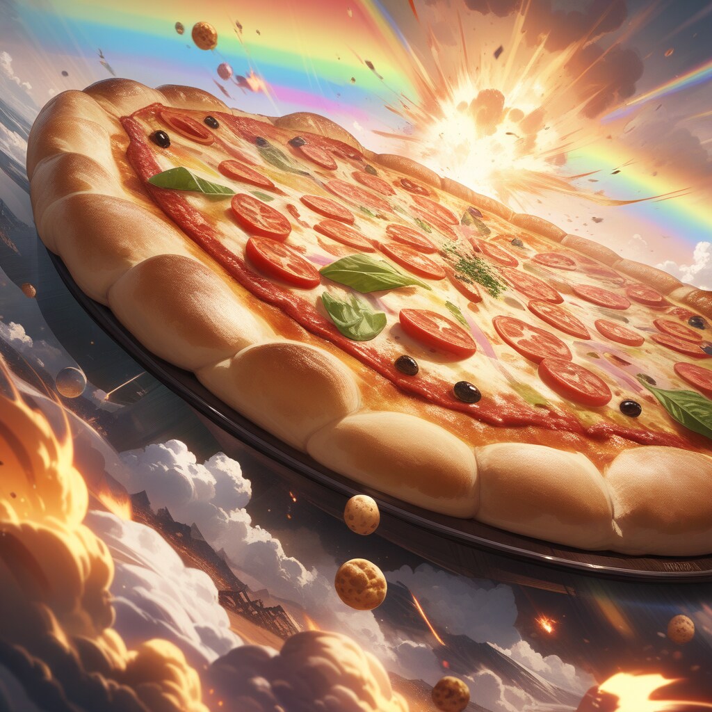 レインボーピザ