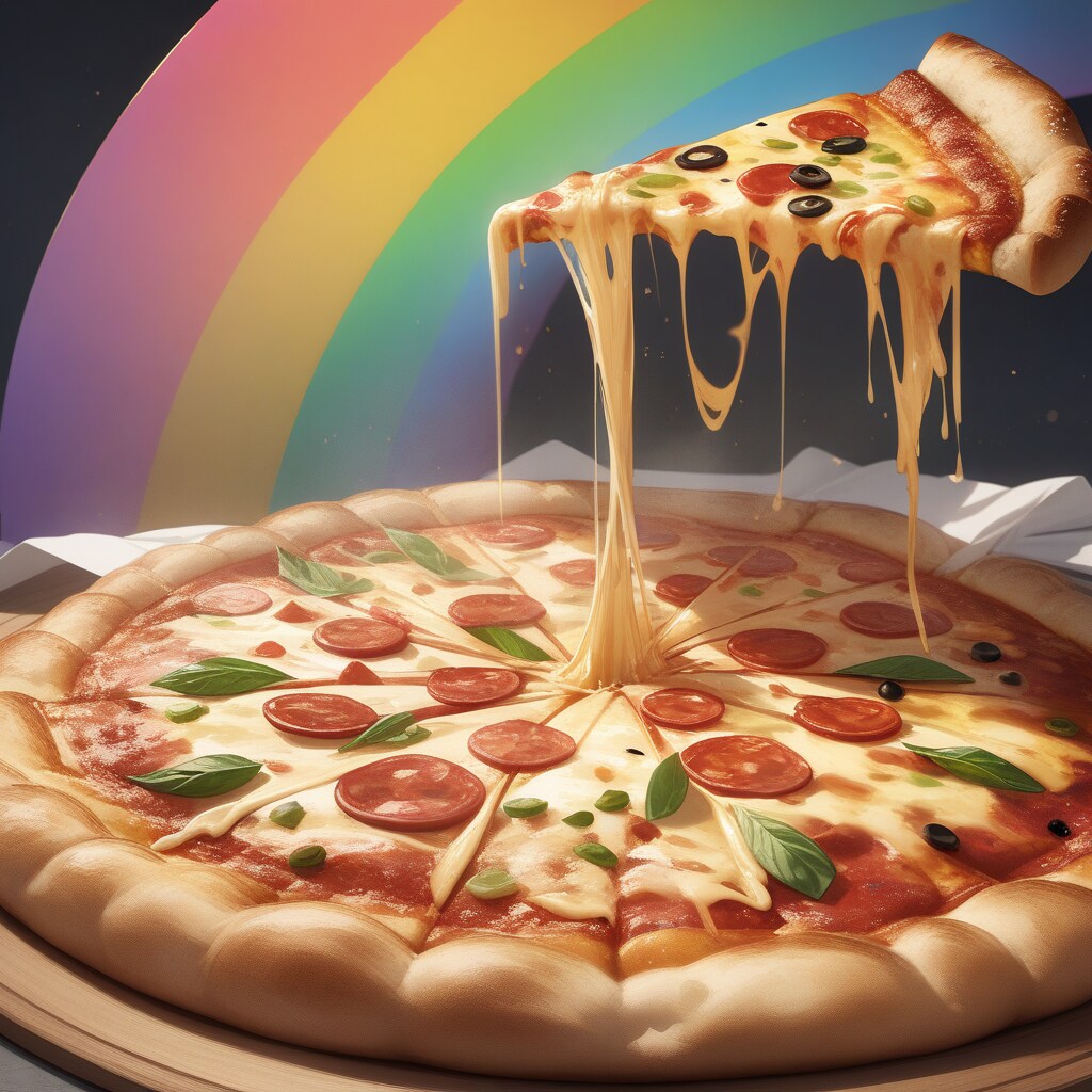 レインボーピザ