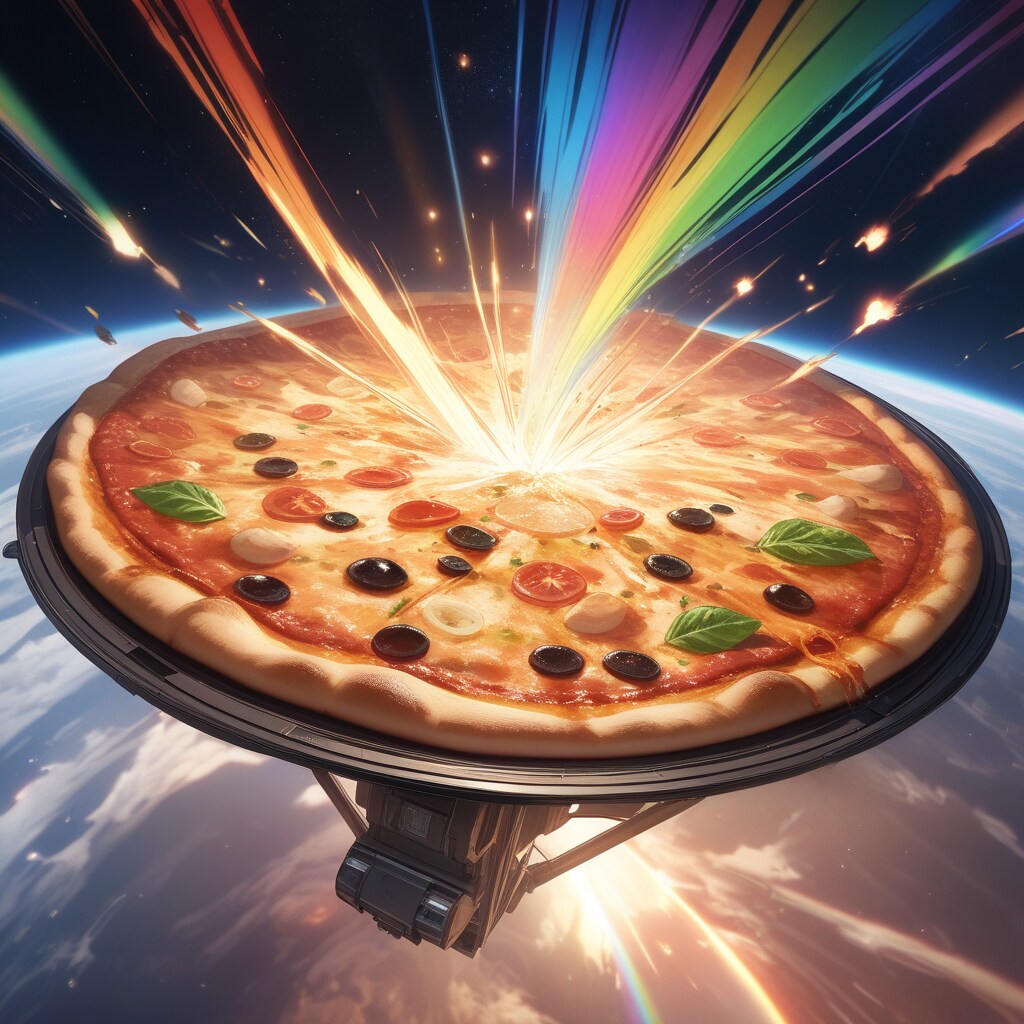 レインボーピザ