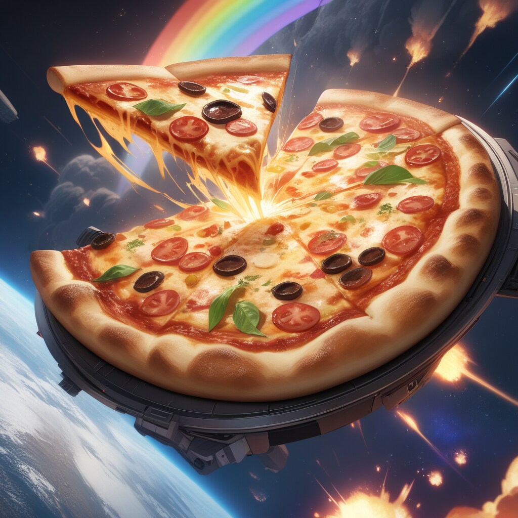 レインボーピザ