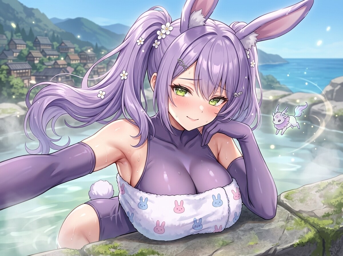 LILACぴょん。温泉
