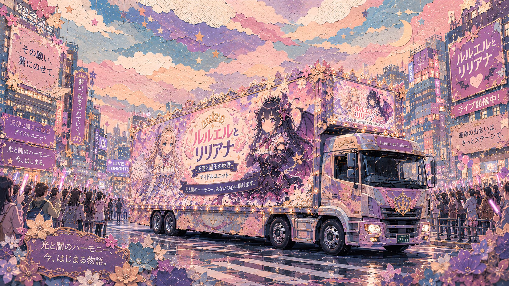 光と闇のアイドルパレード
