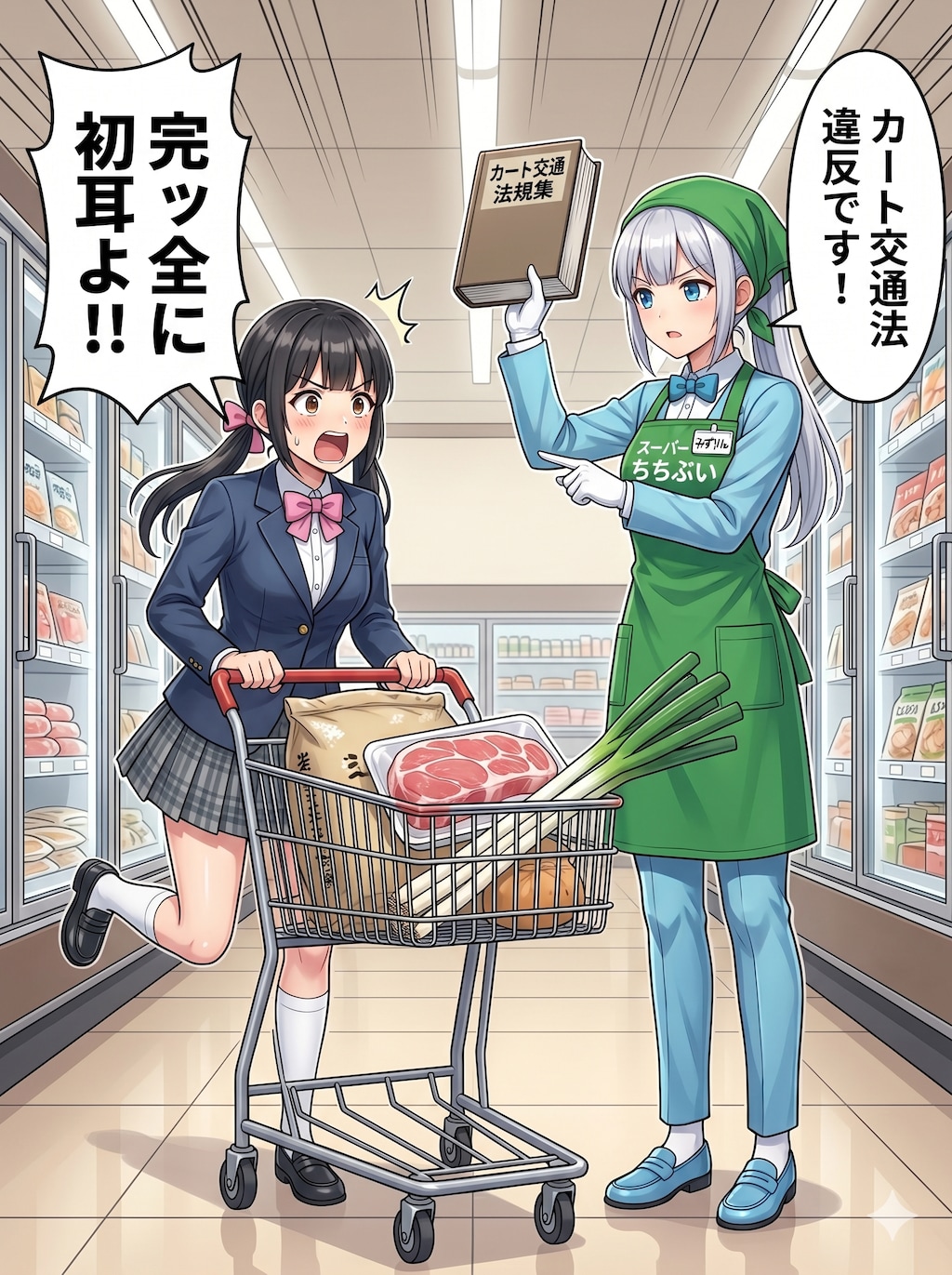 カート交通法で青切符！？
