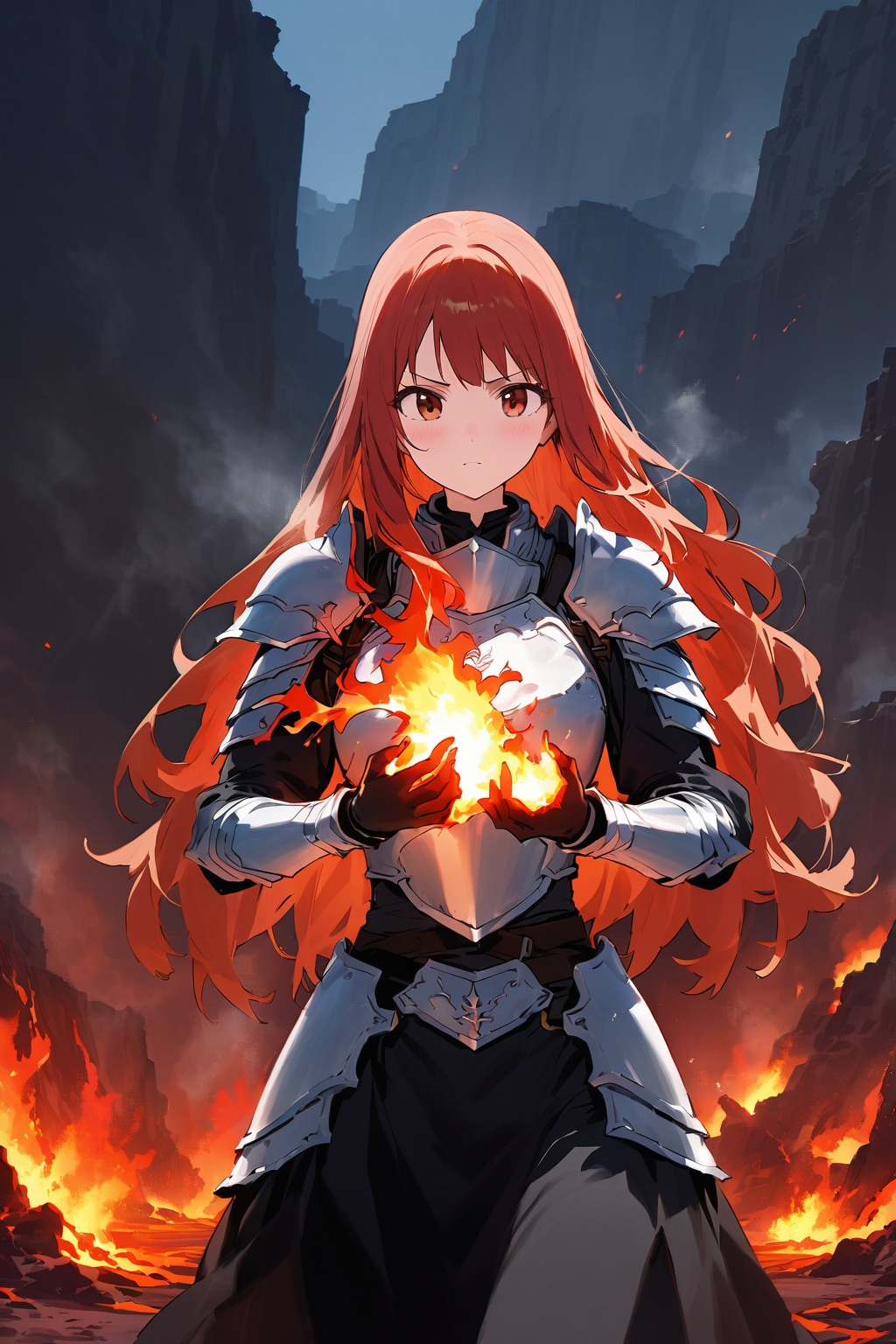 炎使いの女騎士🔥