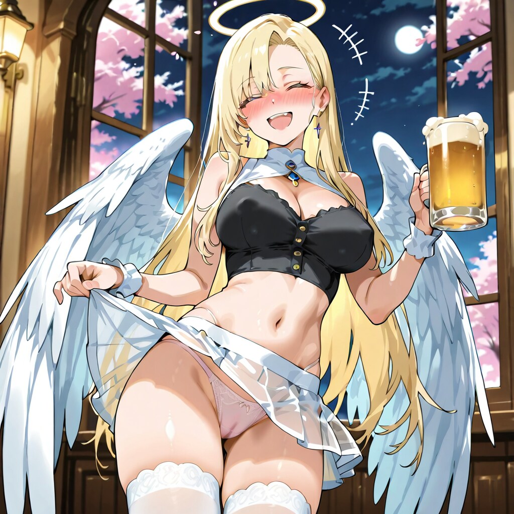 透けスカート王女さま