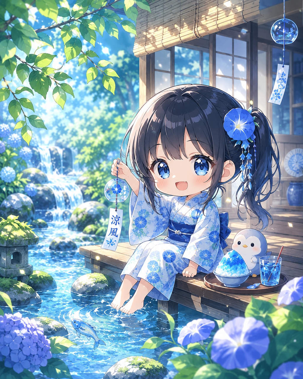 青の世界