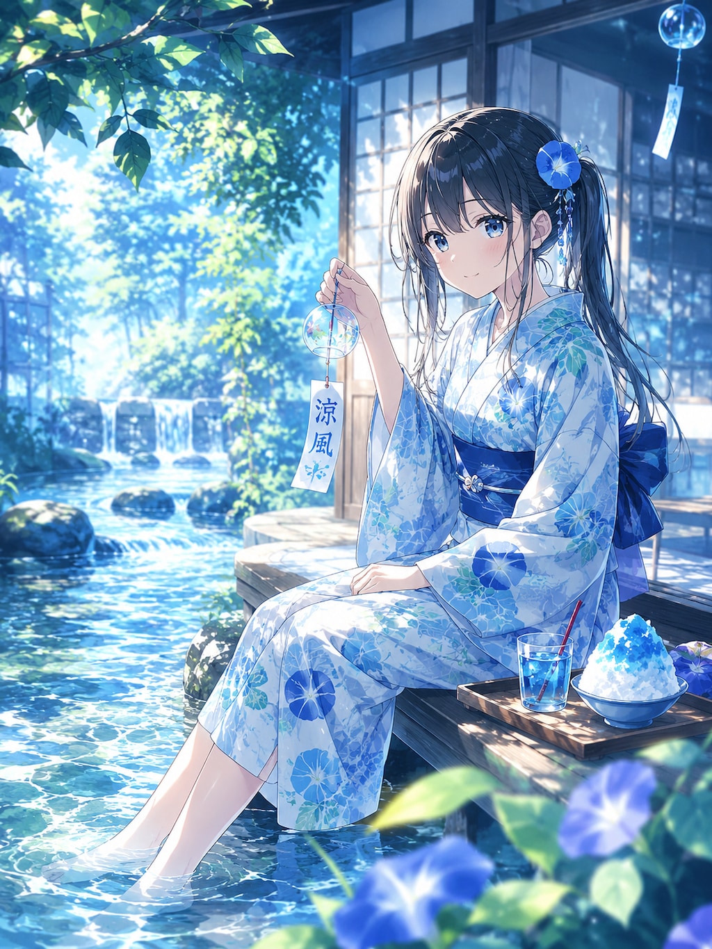 青の世界