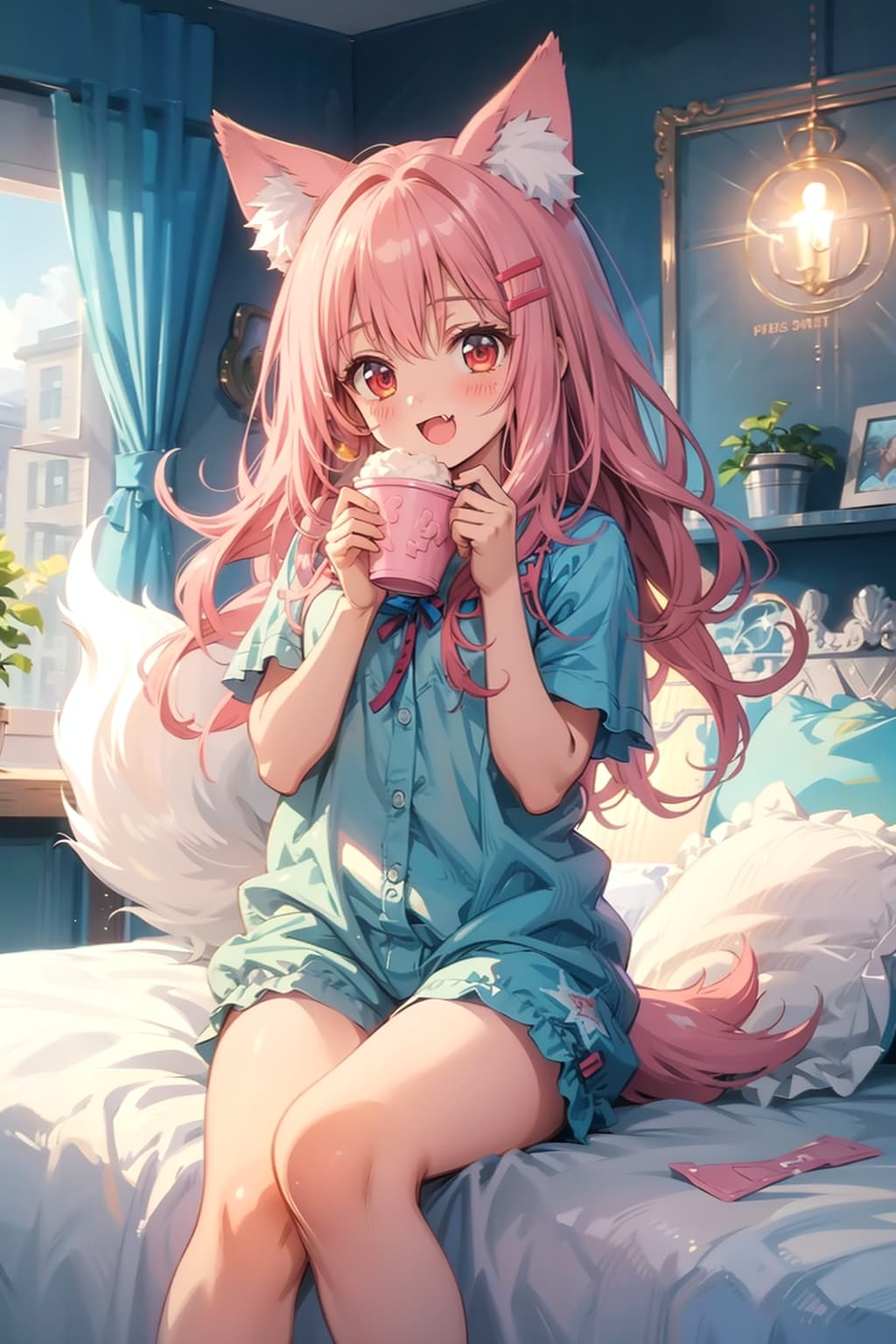 今日の狐耳娘