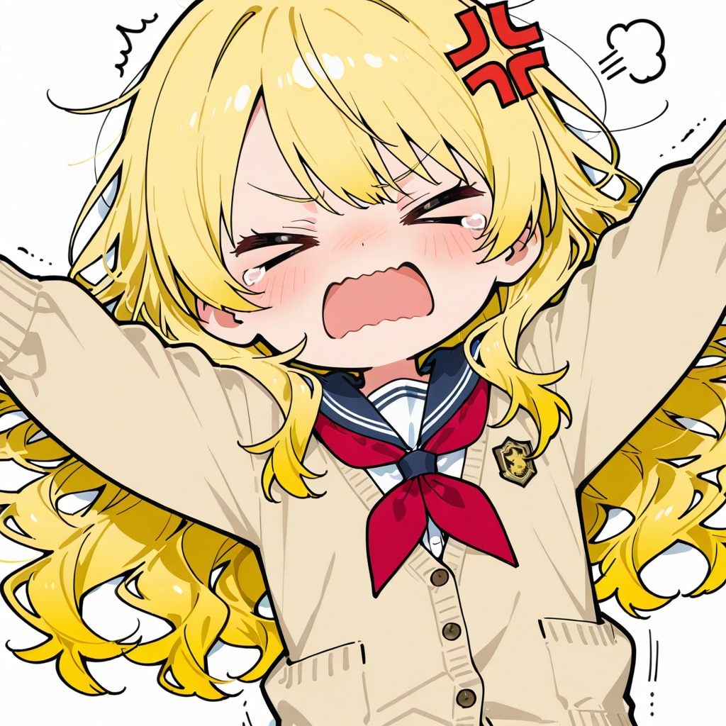 ちちぷい生成：駄々っ子