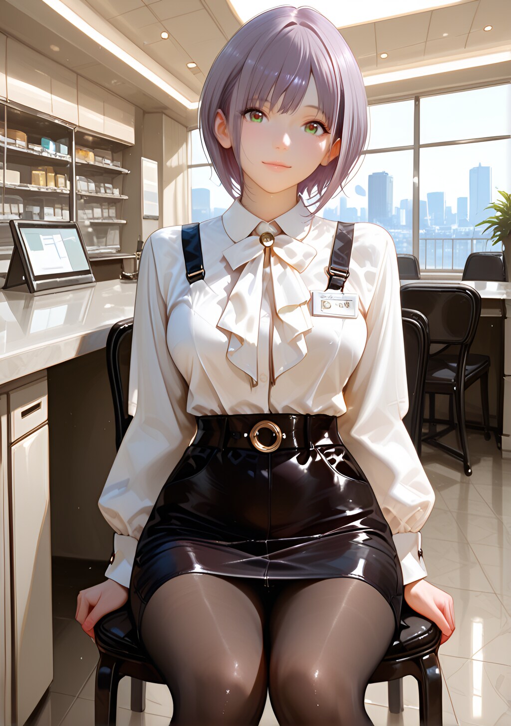 姫野 舞依（Himeno Mai）オフィスでお仕事