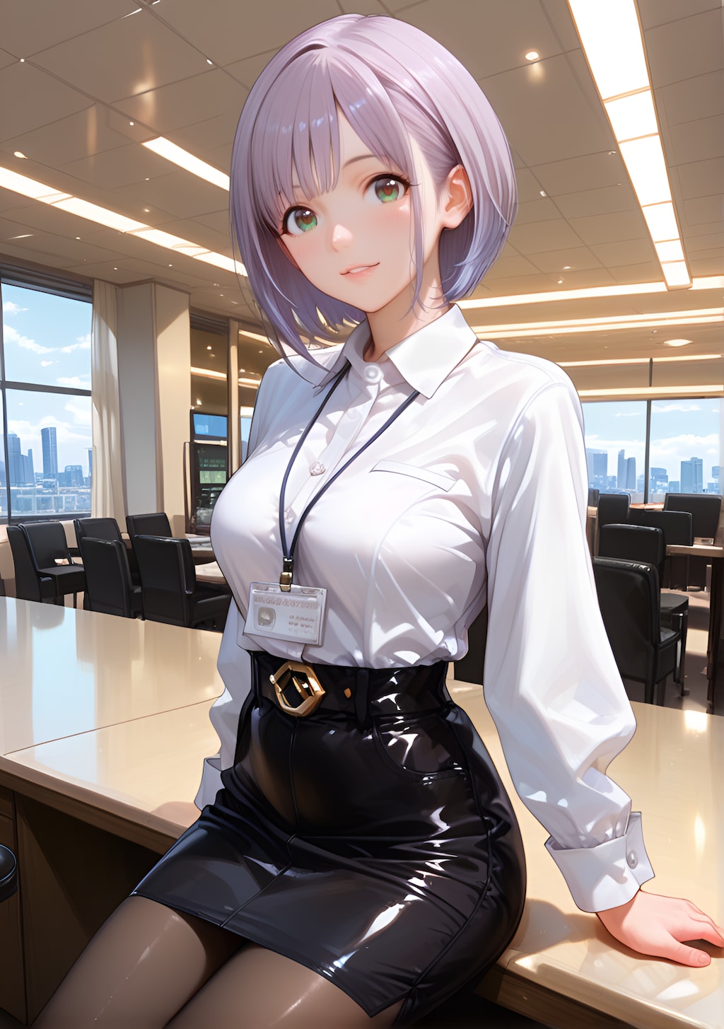 姫野 舞依（Himeno Mai）オフィスでお仕事