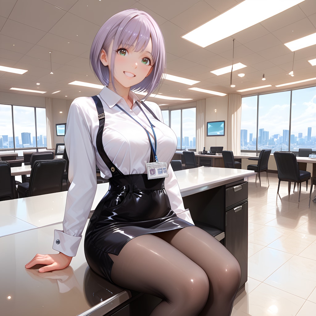 姫野 舞依（Himeno Mai）オフィスでお仕事