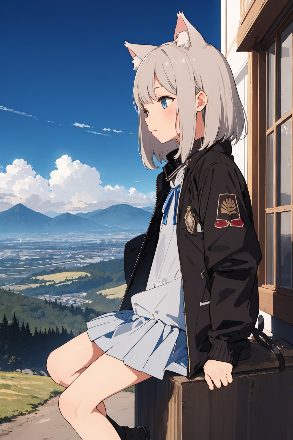 山と空とたまに湖