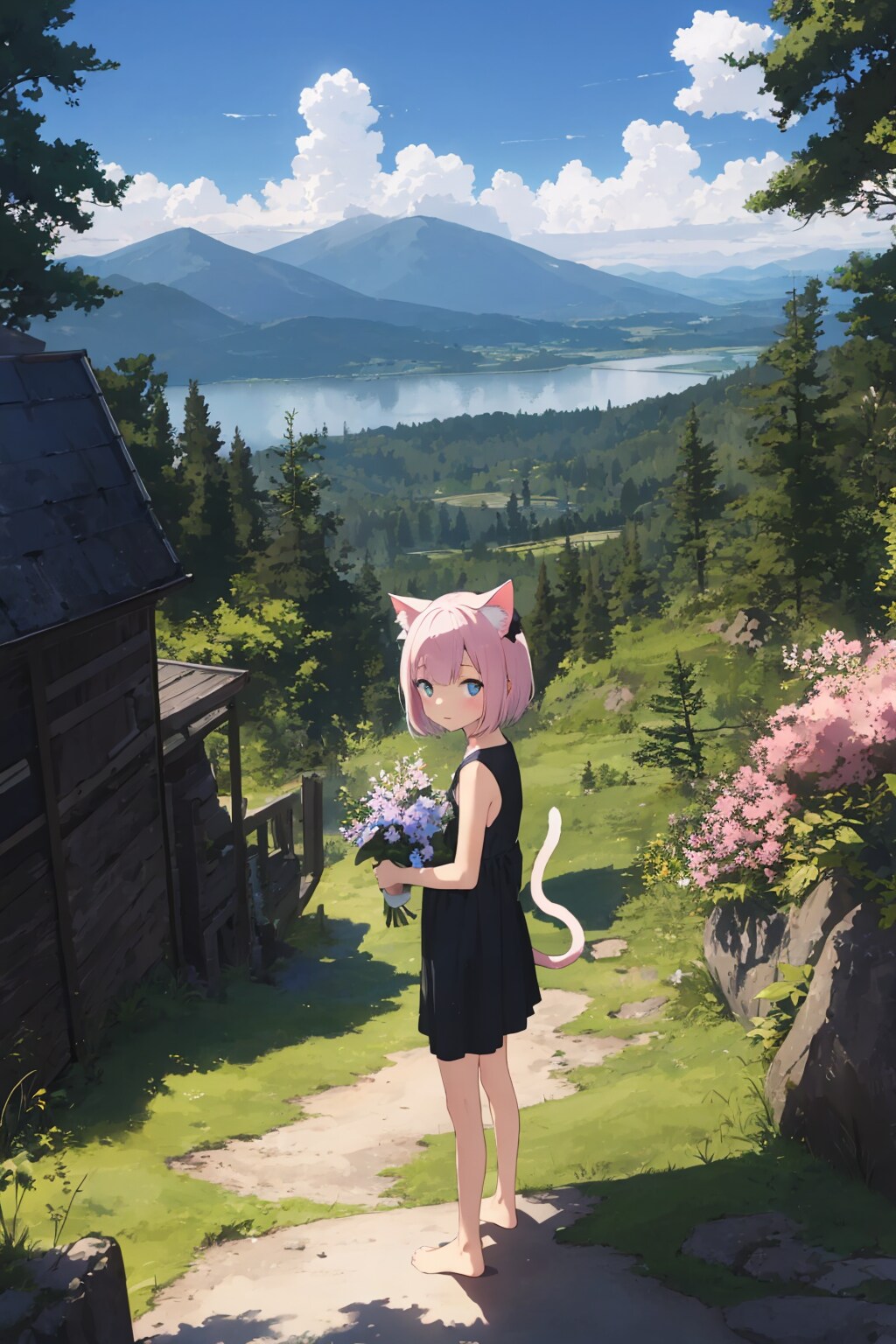 山と空とたまに湖