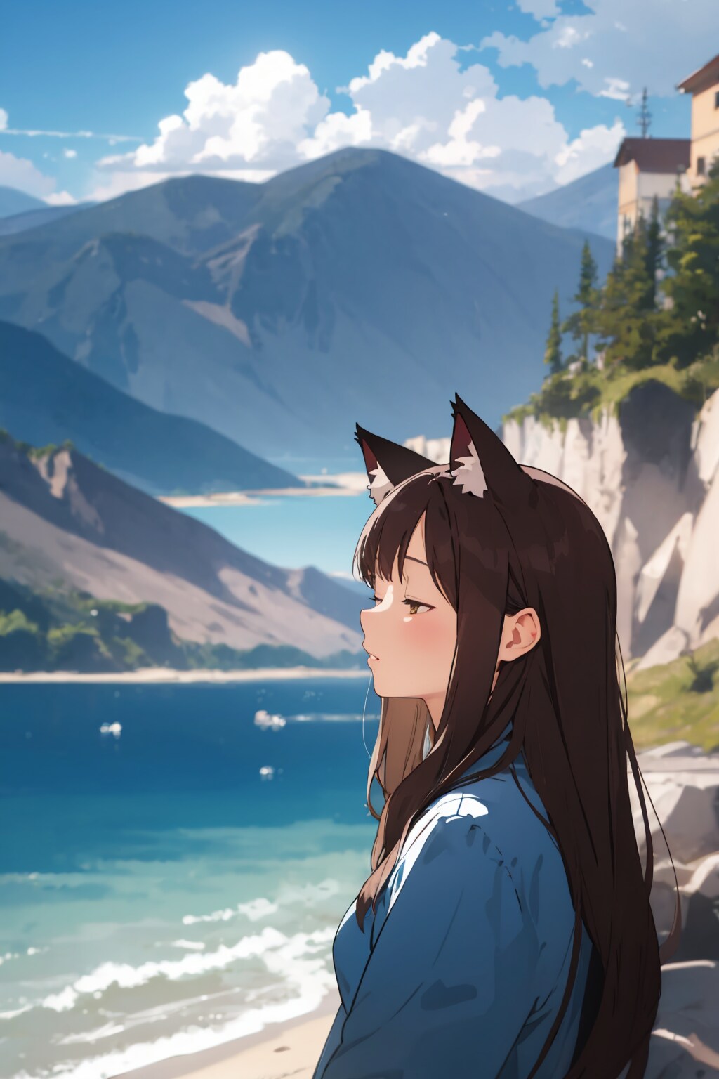 山と空とたまに湖