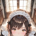 メイドさんのご奉仕-WHOLEで生成- 2枚目