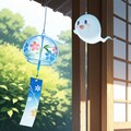 風鈴とお化けさん 2枚目