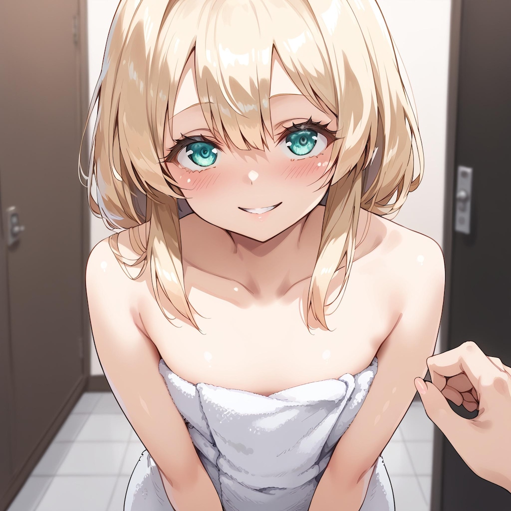 お風呂上がりのブリジットくん