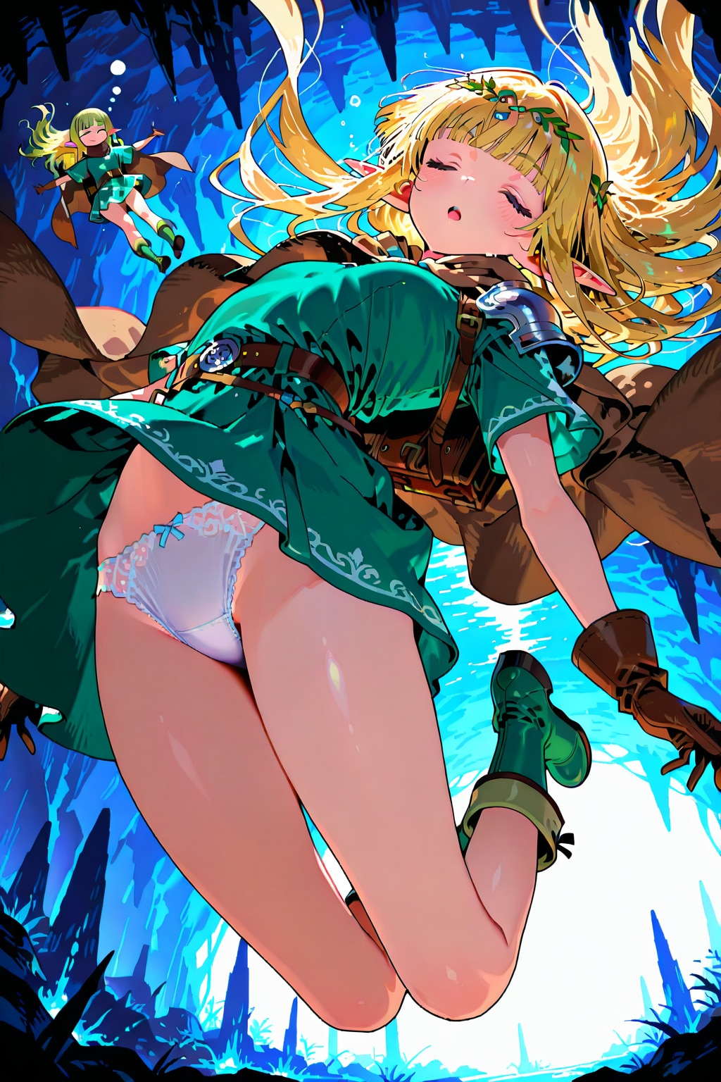 38_D●エルフさん　道中で負ける