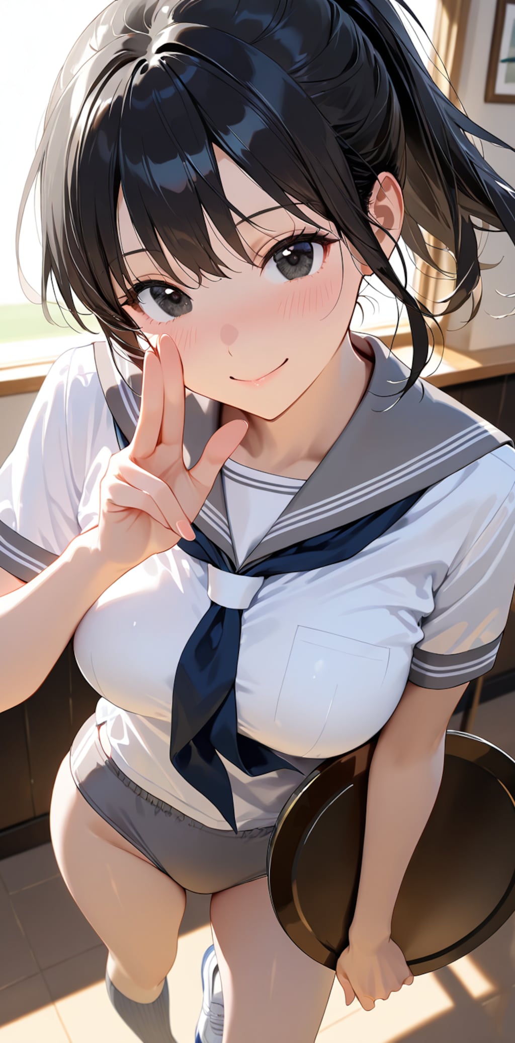 【学園祭】こんなカッコですけど♡　遊びに来てくれますか？