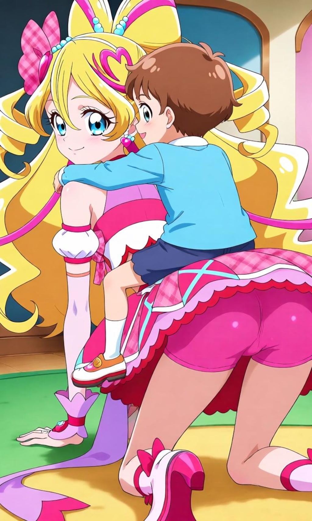 アイドルな戦士と遊びたい❤️(背面)