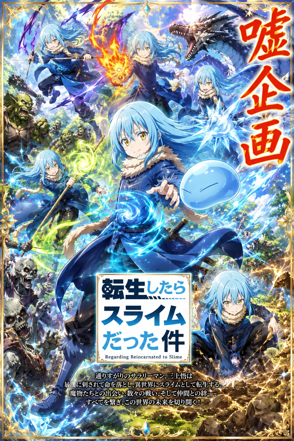 転生したらスライムだった件　リムル