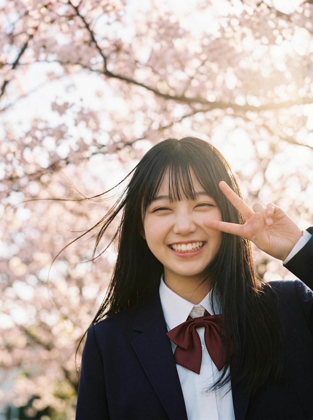 卒業 — 桜の下で / Graduation — Under the Cherry Blossoms