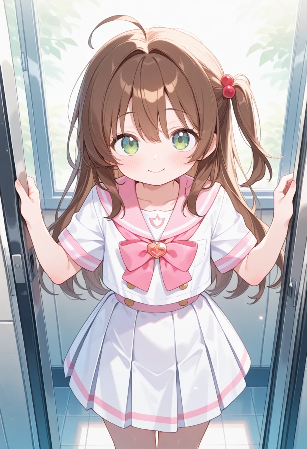 ピンクのセーラー服5☆