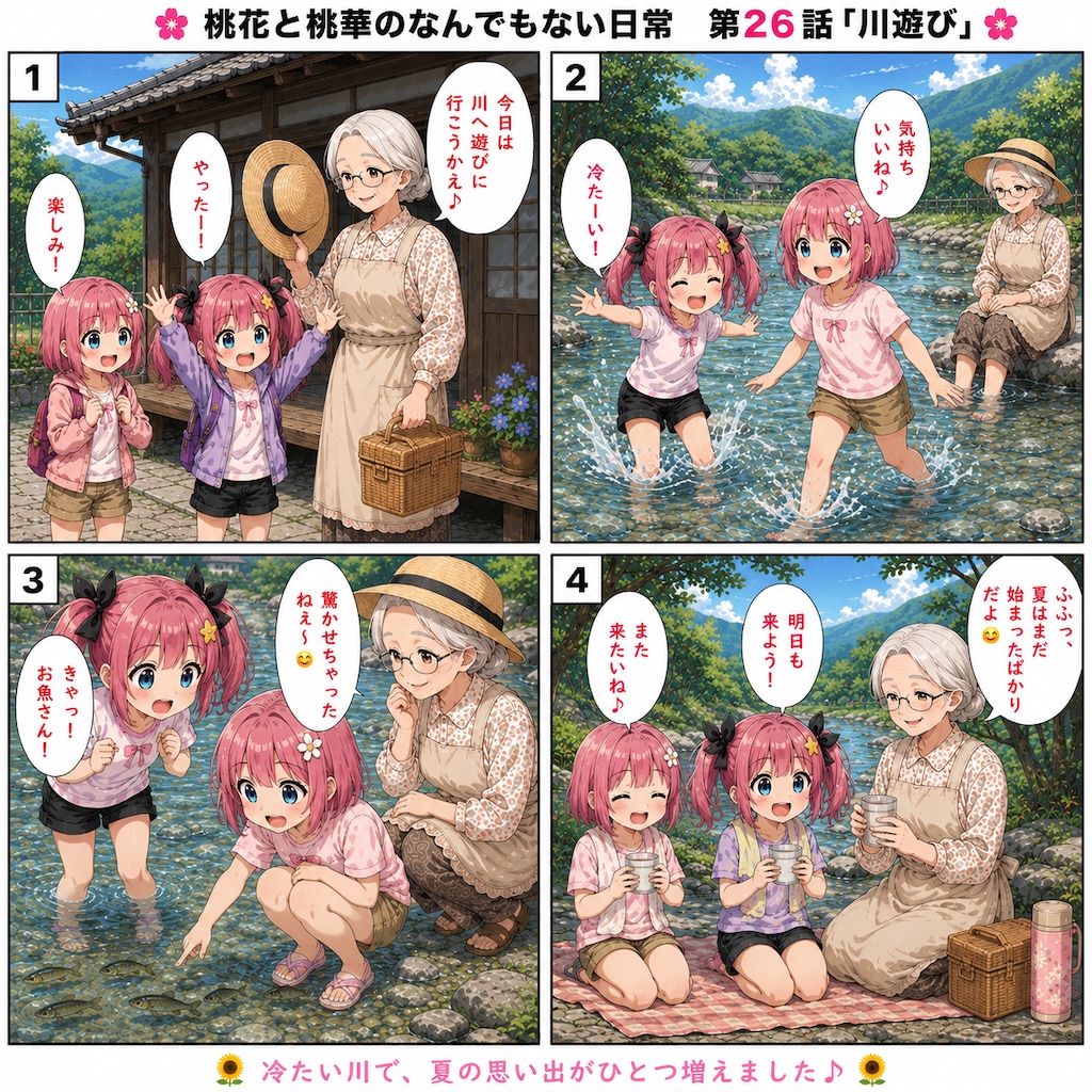 桃花と桃華のなんでもない日常㉖
