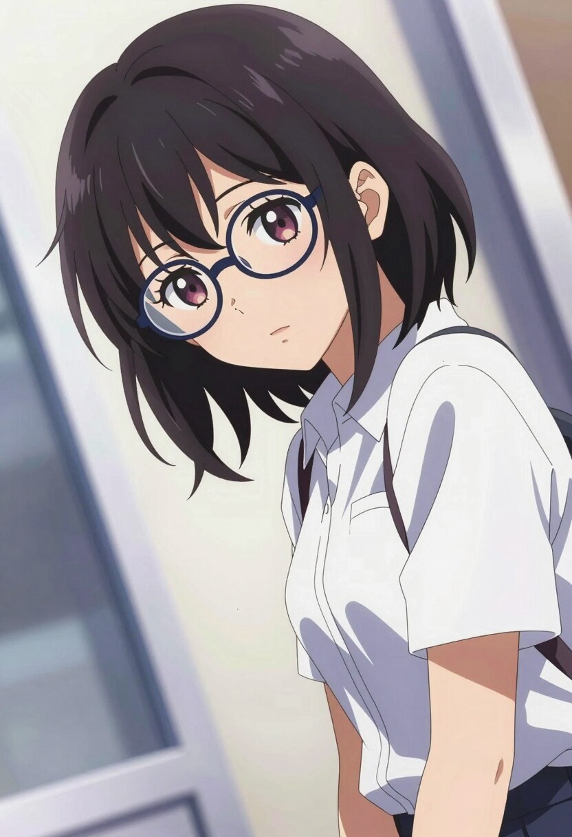 メガネ娘 | の人気AIイラスト・グラビア