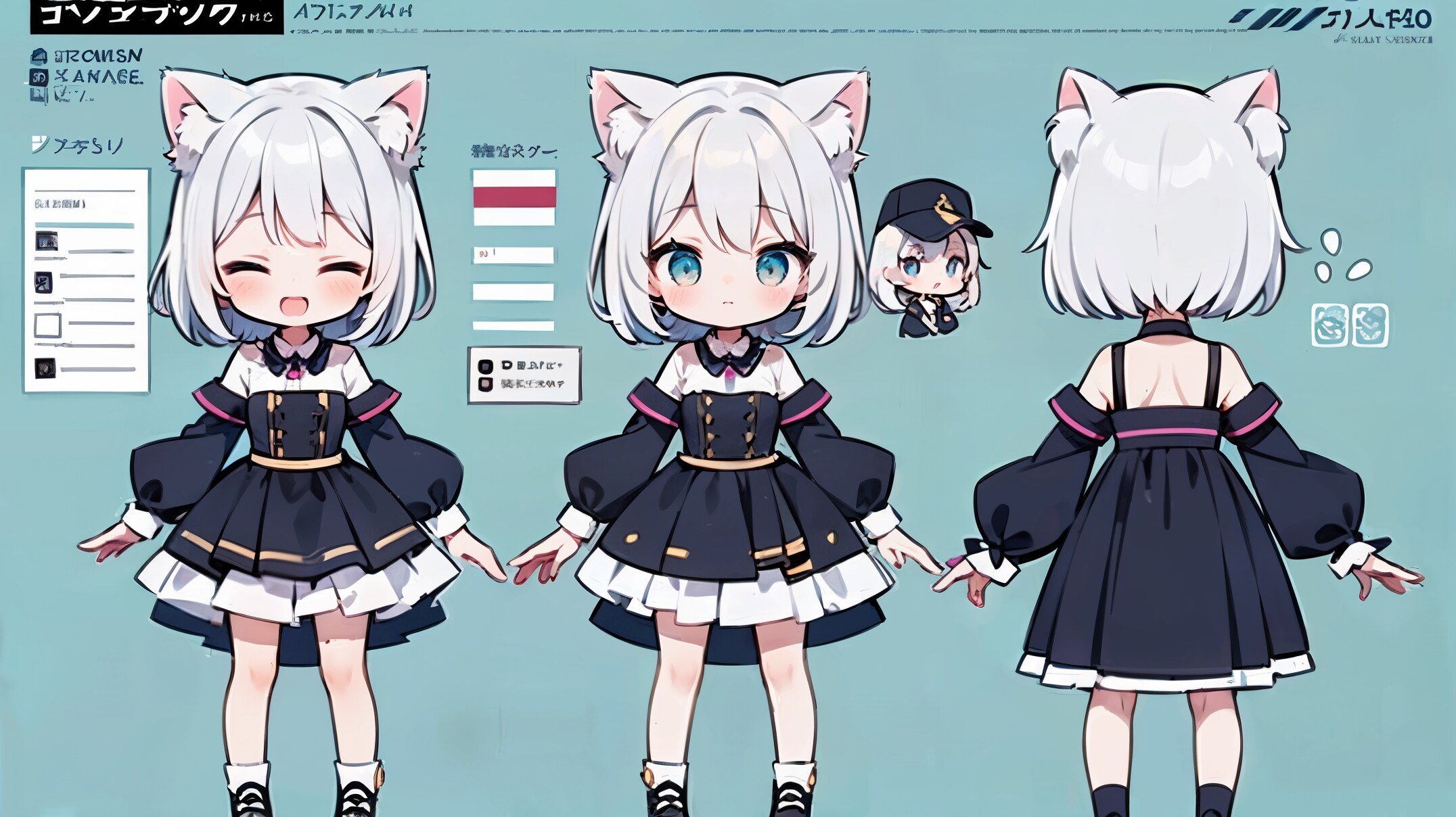 ベラちゃん設定画