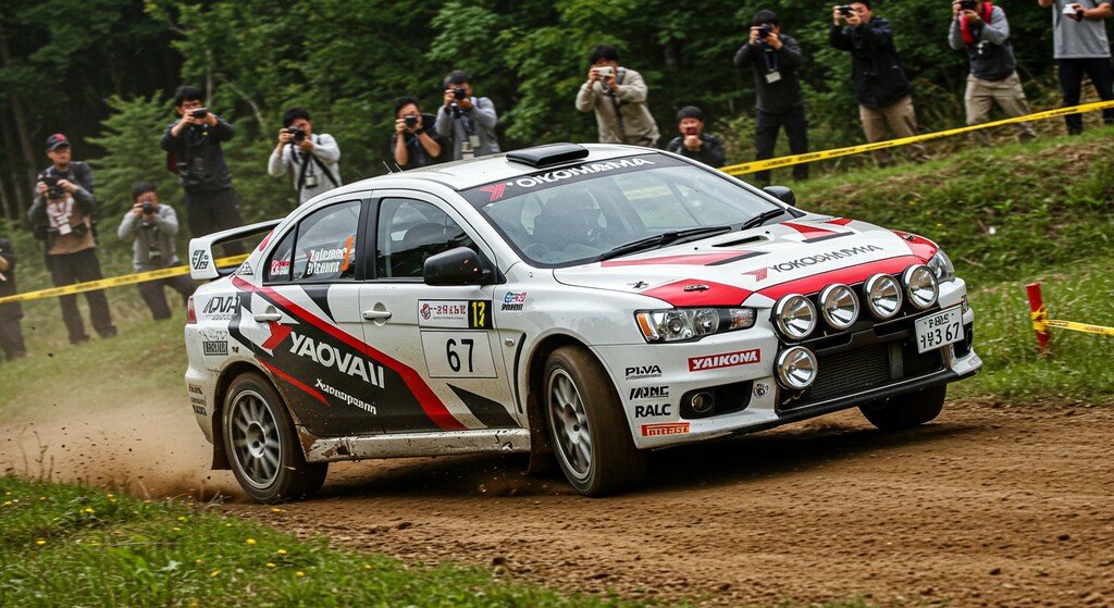 ランサーエボリューションラリーカー