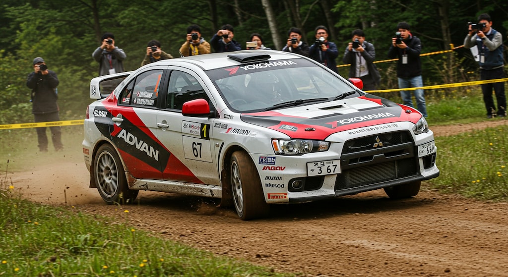 ランサーエボリューションラリーカー