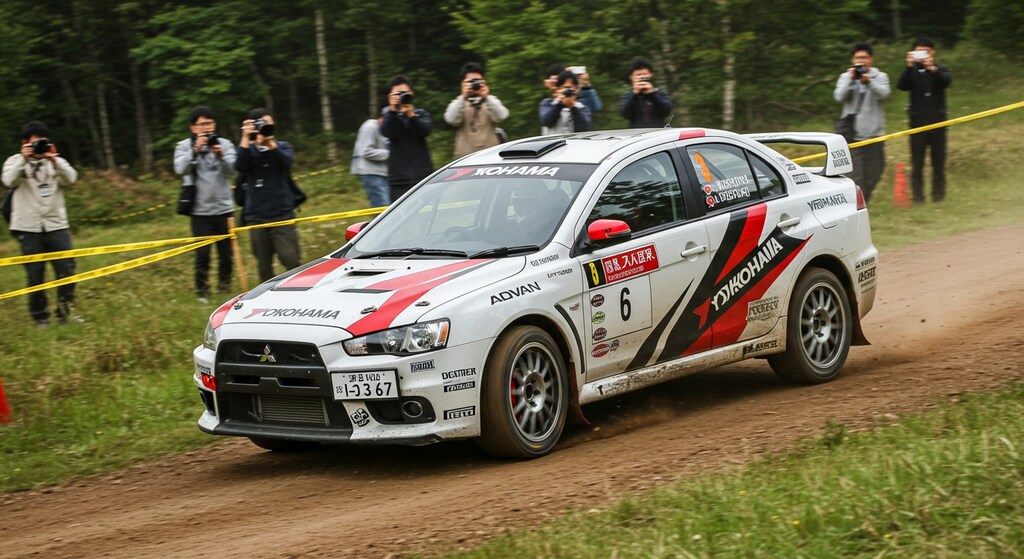 ランサーエボリューションラリーカー
