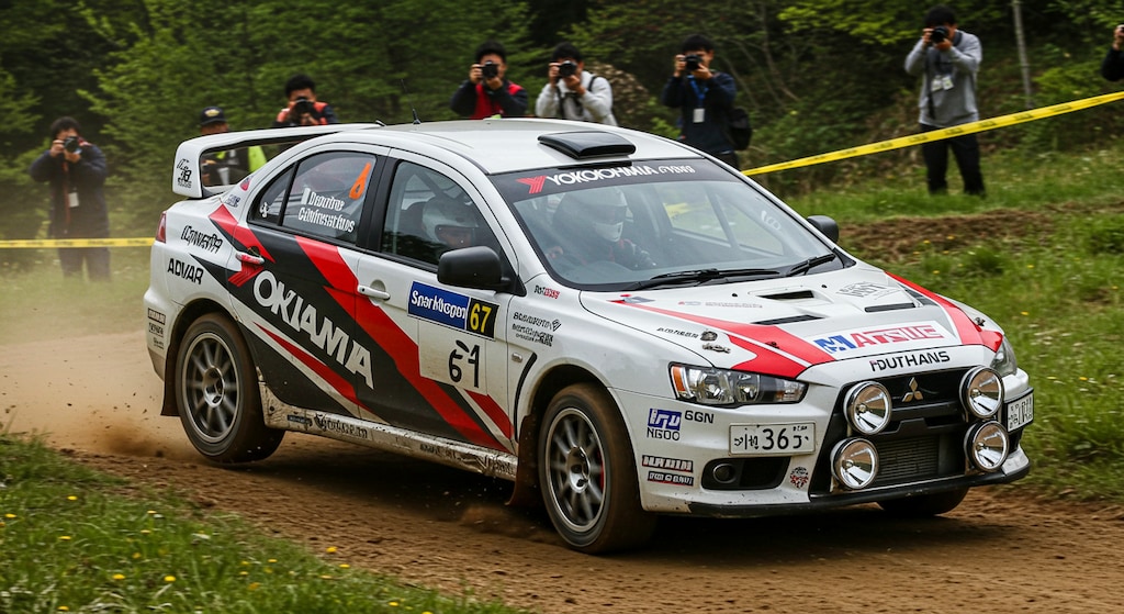 ランサーエボリューションラリーカー