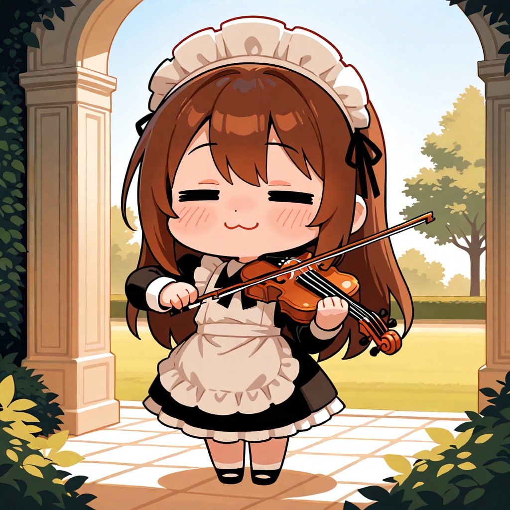お屋敷の演奏家さん