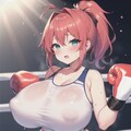 濡れ透け胸ポチ爆乳ボクサーちゃん特集 3枚目