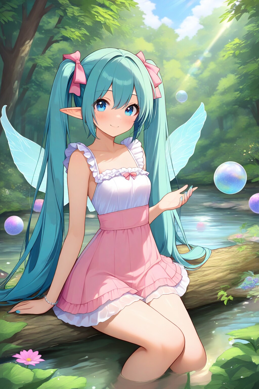 御伽の世界の妖精ミクちゃん