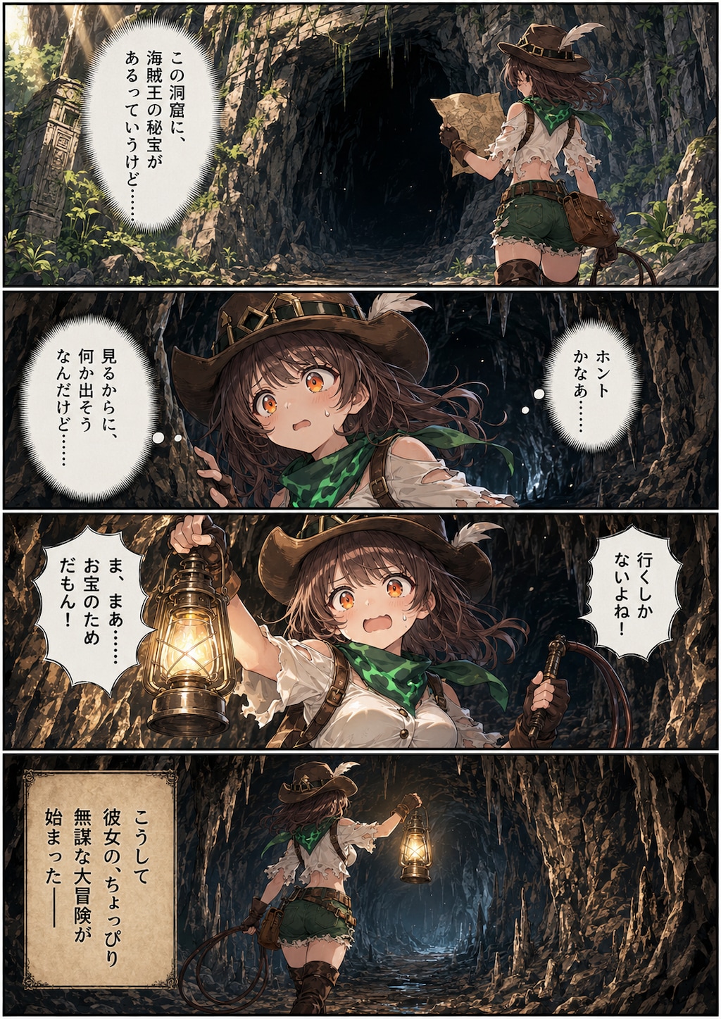 シーフちゃん／洞窟海賊船の秘宝　その1