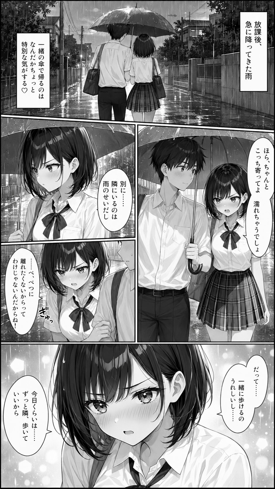 雨も悪くないね