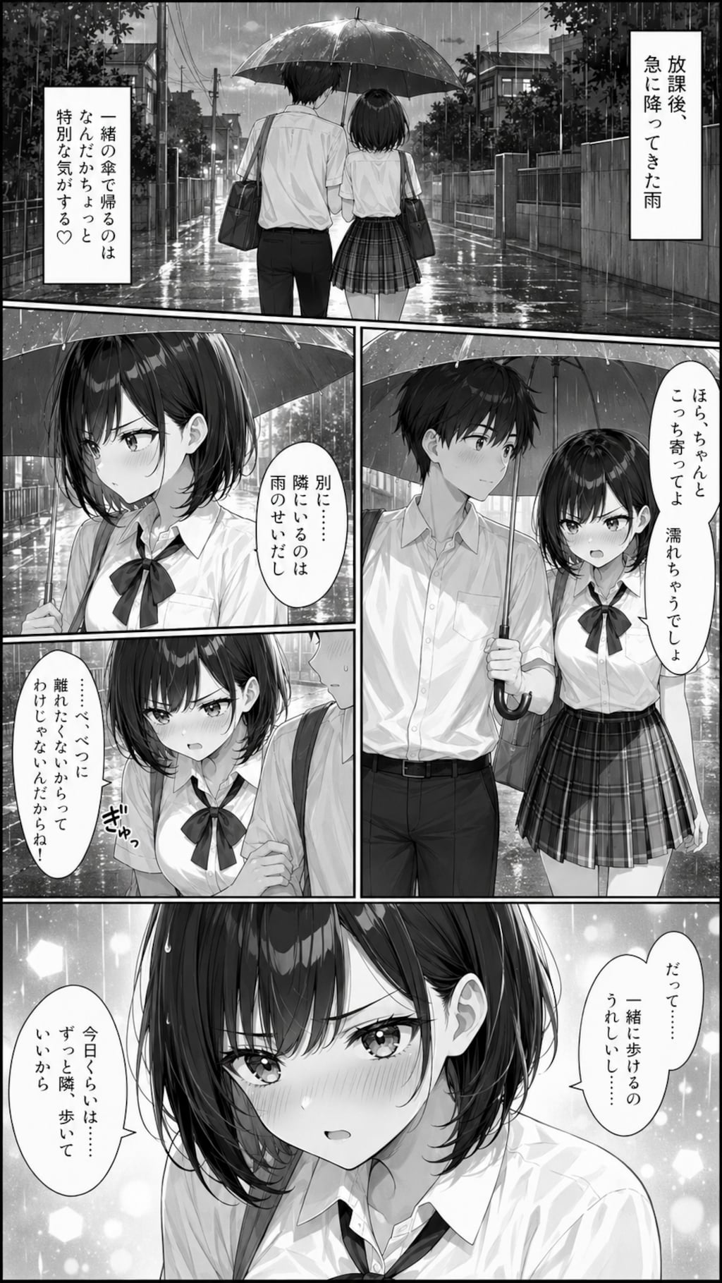 雨も悪くないね
