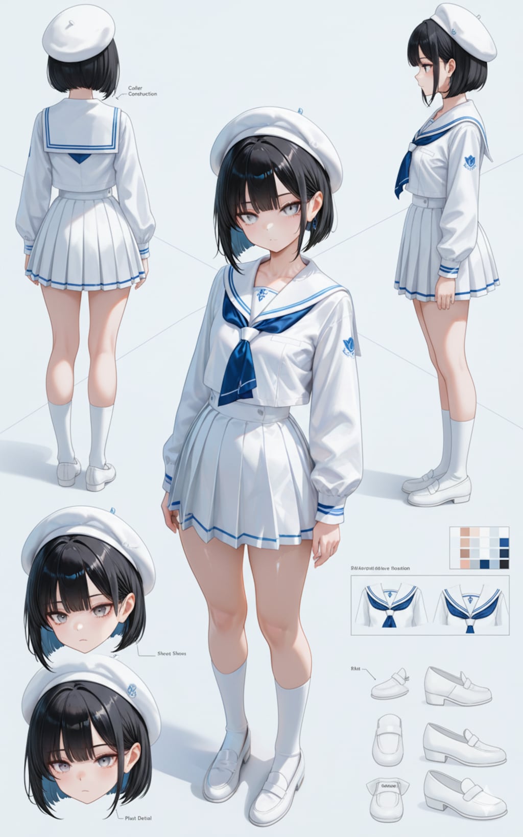 キャラクターデザインシート